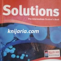 Solutions second edition Pre-Intermediate workbook, снимка 1 - Чуждоезиково обучение, речници - 38264994