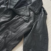 True Prodigy Leather Jacket Slim Fit Mens Size 2XL ОРИГИНАЛ! НОВО! Ест. кожа!, снимка 7 - Якета - 43300069
