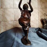 бронзова статуетка-дервиш, снимка 2 - Антикварни и старинни предмети - 26542501
