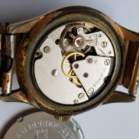 Швейцарски позлатен ръчен часовник Rebus, снимка 4 - Антикварни и старинни предмети - 33135745