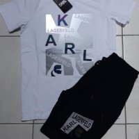 Мъжки комплект  Karl Lagerfeld кодVL433, снимка 1 - Спортни дрехи, екипи - 33294236