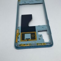 Средна рамка за Samsung Galaxy A51 blue употребявана, снимка 2 - Резервни части за телефони - 43196634