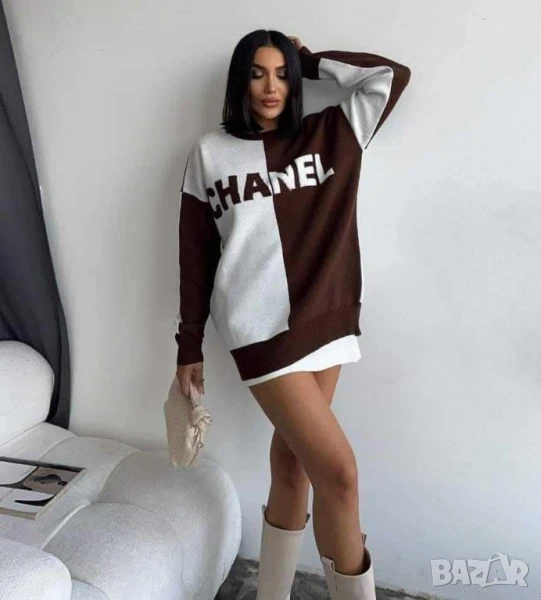 пуловер от машино плетиво chanel , снимка 1