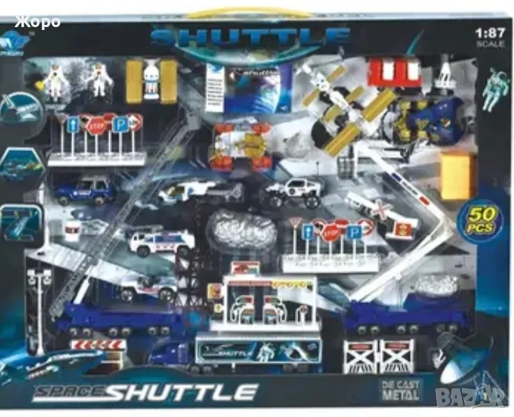 ГОЛЯМА ДЕТСКА КОСМИЧЕСКА СТАНЦИЯ ОТ МНОГО КОСМИЧЕСКИ ПРЕВОЗНИ СРЕДСТВА 0230796-3, снимка 1