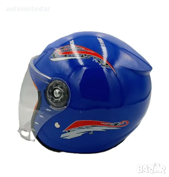 Отворена детска мото каска скутер мотопед, снимка 1