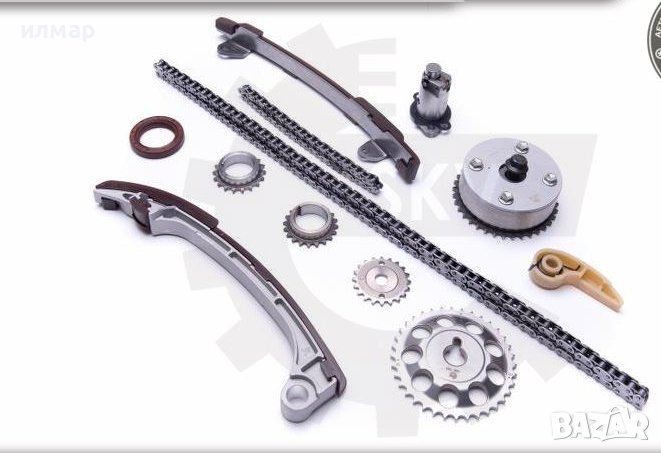 1305028012 Ангренажна верига /комлект/ за Тойота Авенсис - 2,0 бензин, снимка 1