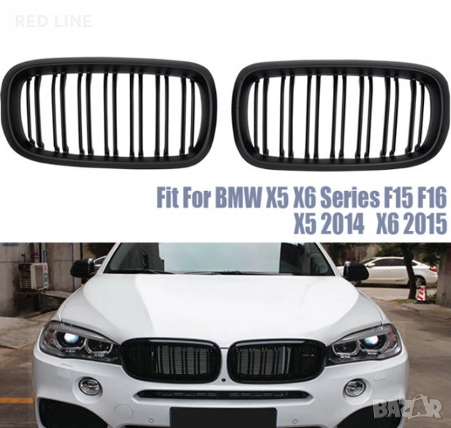 Комплект черни бъбреци Piano Design   за BMW X5  F15 13-18г., снимка 1