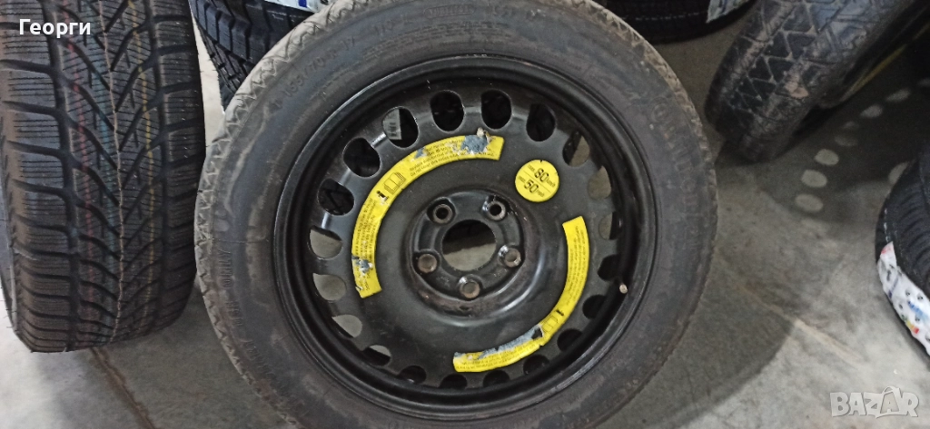 Резервна гума Патерица за Mercedes 16 цола, снимка 1