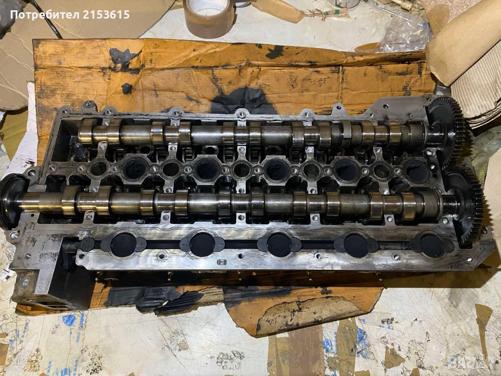 Цилиндрова глава ВОЛВО VOLVO S80 XC60 C40 C30 C70 C80 B70 XC70 V70  2.4 D5 дизел 185 08687846 , снимка 1