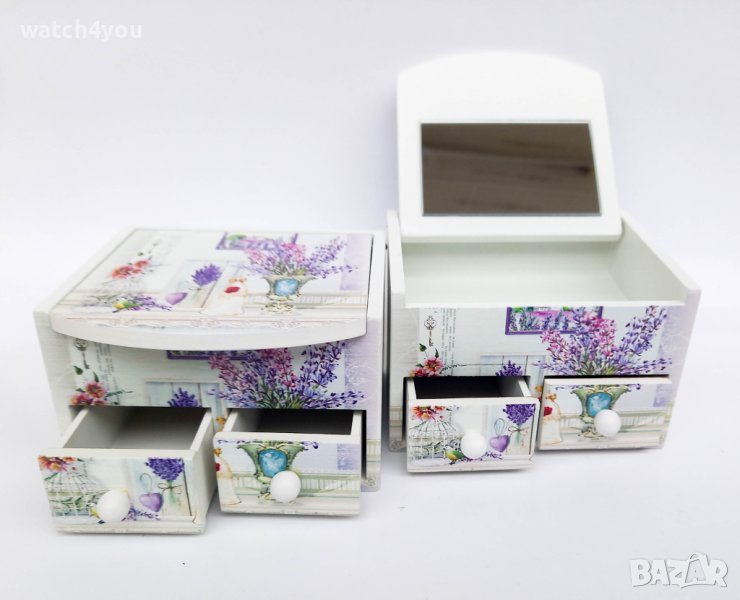 НОВА КУТИЯ ЗА БИЖУТА.КУТИИ ЗА БИЖУТА.VINTAGE ОРГАНАЙЗЕР,ВИНТИДЖ КУТИЯ ЗА БИЖУТА , снимка 1