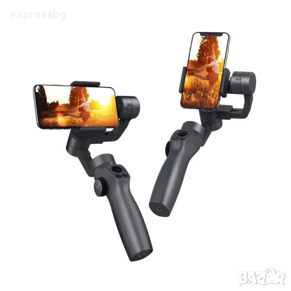 UNSNAP Capture 2S – 3-осен стабилизатор за телефон / GoPro, 12 ч. батерия!, снимка 1