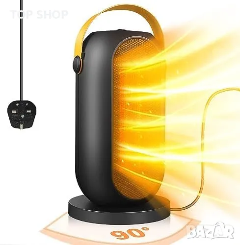 Нов Енергоспестяващ Портативен Нагревател 600/1200W - Топлина и Комфорт, снимка 1