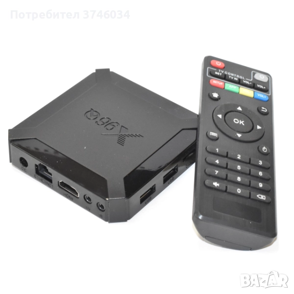 Android TV бокс X96Q 4GB RAM 32GB ROM, снимка 1