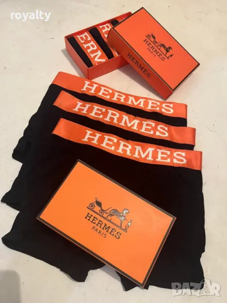 Hermes мъжки боксерки 3 бр., снимка 1