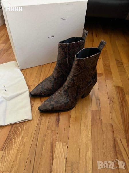 Aeyde дамски боти 39 номер 100% естествена кожа , снимка 1