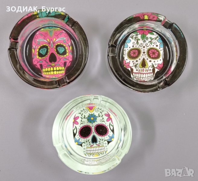 Стъклен ПЕПЕЛНИК, снимка 1