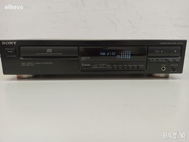 CD player SONY CDP-297 4, снимка 1
