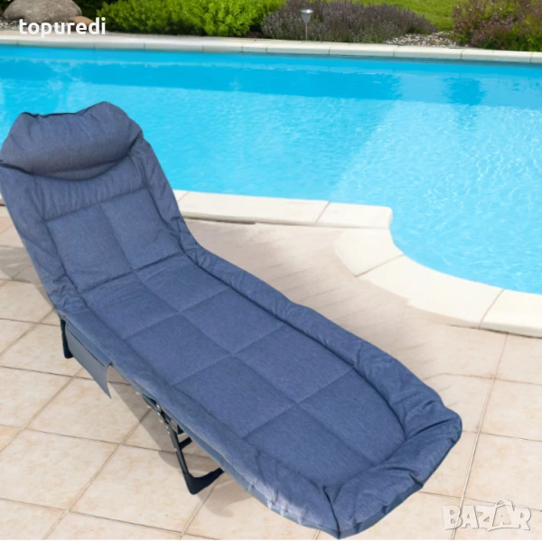 Походно легло тип шезлонг COBRA, снимка 1