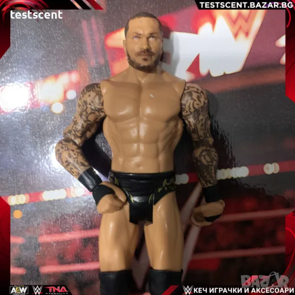 Екшън фигура WWE Randy Orton The Viper Ранди Ортън Mattel Basic Series играчка 2010, снимка 1