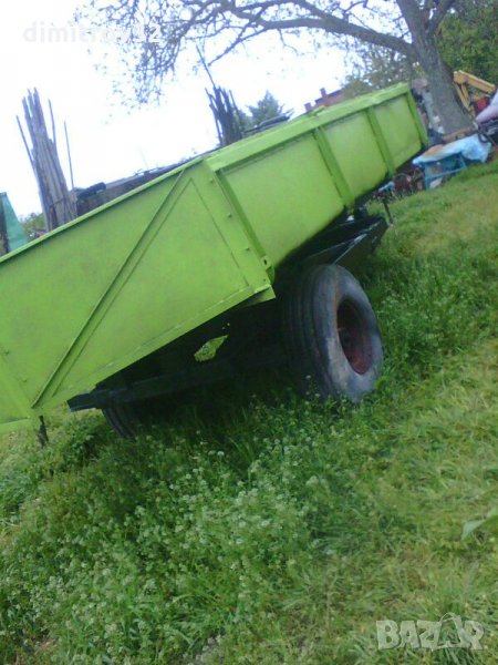 Ремарке самосвално високоповдигащо 3,5 тона, снимка 1