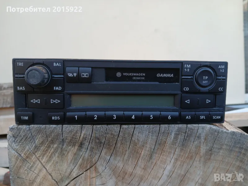 Оригинален касетофон за vw-Golf4.Bora.polo.lupo.passat.vw-Gamma., снимка 1