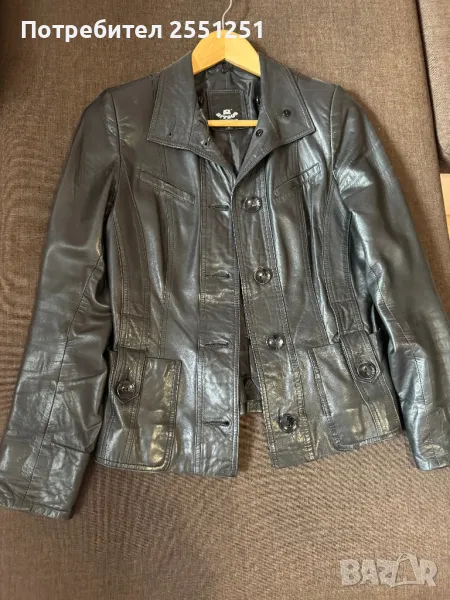 Продавам Дамско Яке от Естествена Кожа Митрон, снимка 1