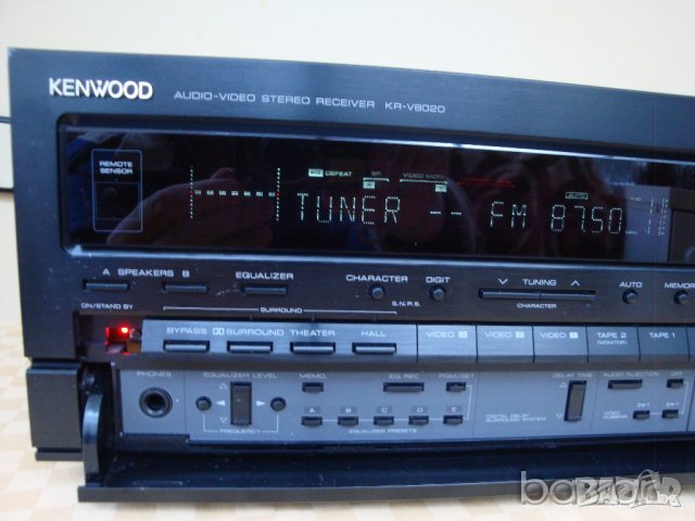 KENWOOD KR-V8020 ,захранване 450W , 13кг ,ресийвър, 2х100W, снимка 1