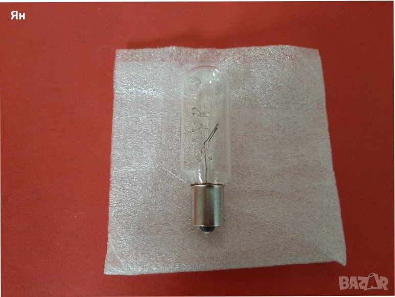 Руска Съветска Нажежаема Крушка Лампа -220V,40W,BA15s , снимка 1
