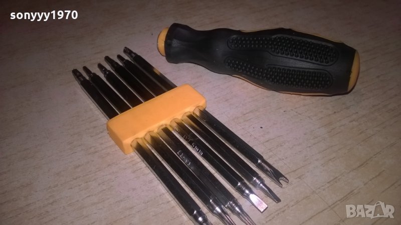 отвертка със специфични накраиници-нова, снимка 1