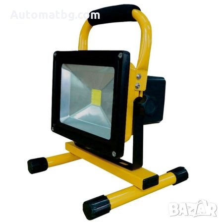 Прожектор Automat, LED , Акумулаторен 20W 12V - 220V- 6000К, снимка 1