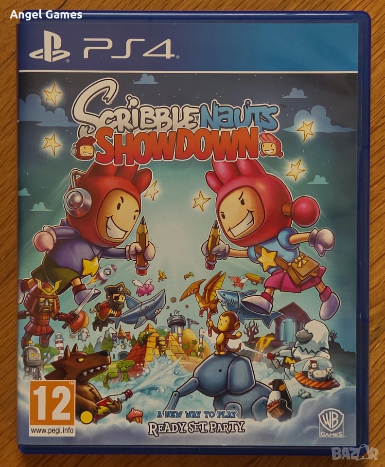 Scribblenauts Showdown PS4 Playstation 4 PS5 Плейстейшън 5 PS игра, снимка 1