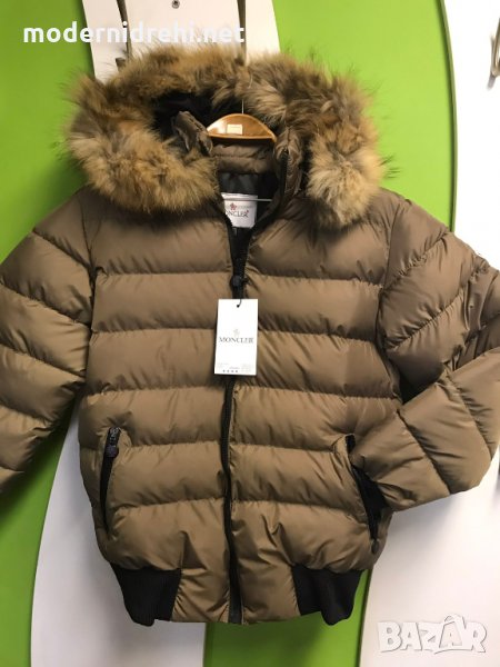 Мъжко яке Moncler coffe, снимка 1