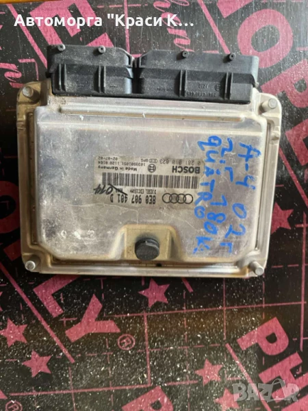 8E0907401D компютър за двигател AUDI A4 2002г. 2.5 quatro, снимка 1