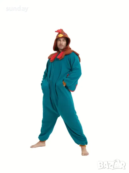 Пухкава пижама петел, снимка 1