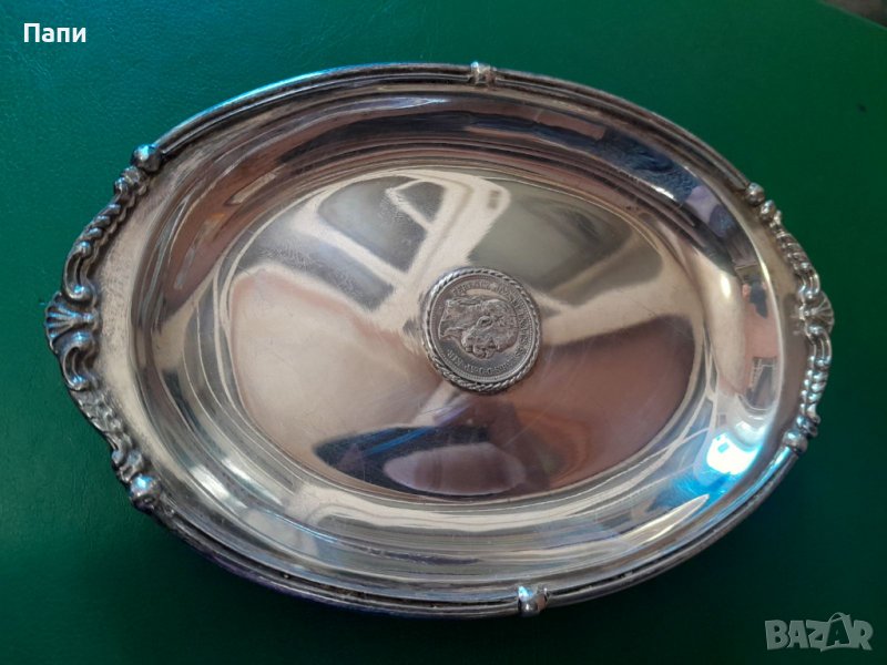 Сребърна купа,проба 835,138 гр, снимка 1