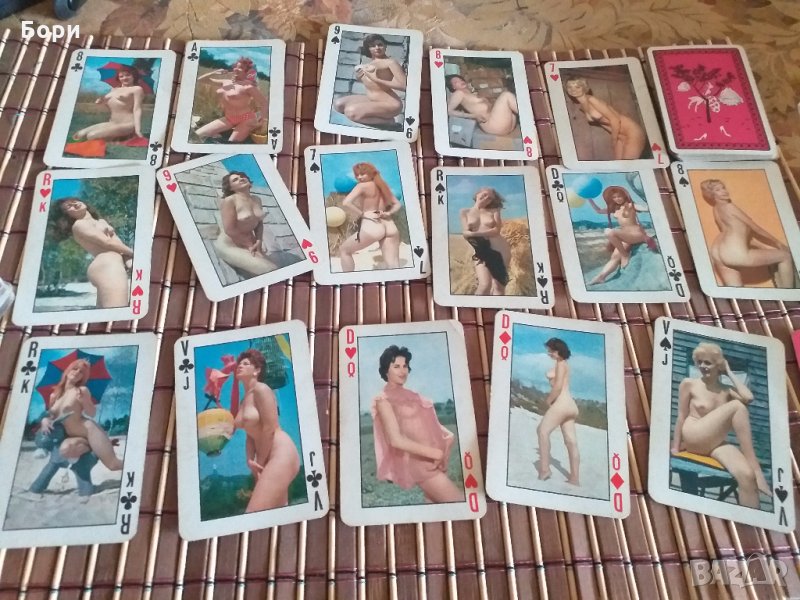 Еротични френски  карти France  1960г., снимка 1