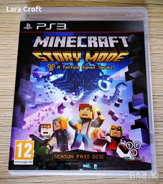 PS3 Minecraft: Story Mode  Playstation 3 Плейстейшън 3 ПС3, снимка 1