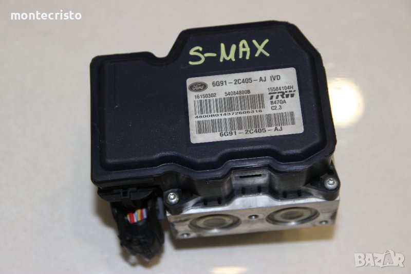 ABS модул Ford S-max (2006-2010г.) 6G91-2C405-AJ / 6G912C405AJ / 15584104H / 54084800B / Smax, снимка 1