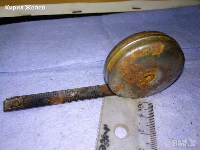 МНОГО СТАРА КОЛЕКЦИОНЕРСКА МЕТАЛНА ДЖОБНА РУЛЕТКА 41342, снимка 1