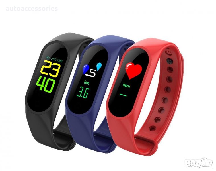 50850Фитнес Смарт Гривна M3 Vertex Mi Band Tracker Смарт Wristband Крачкомер,Калории,Пулсомер,Фитнес, снимка 1