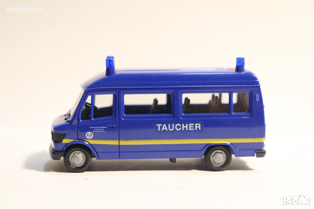  HERPA 0 1/87 MERCEDES BENZ 207 КОЛИЧКА КАМИОН МОДЕЛ, снимка 1