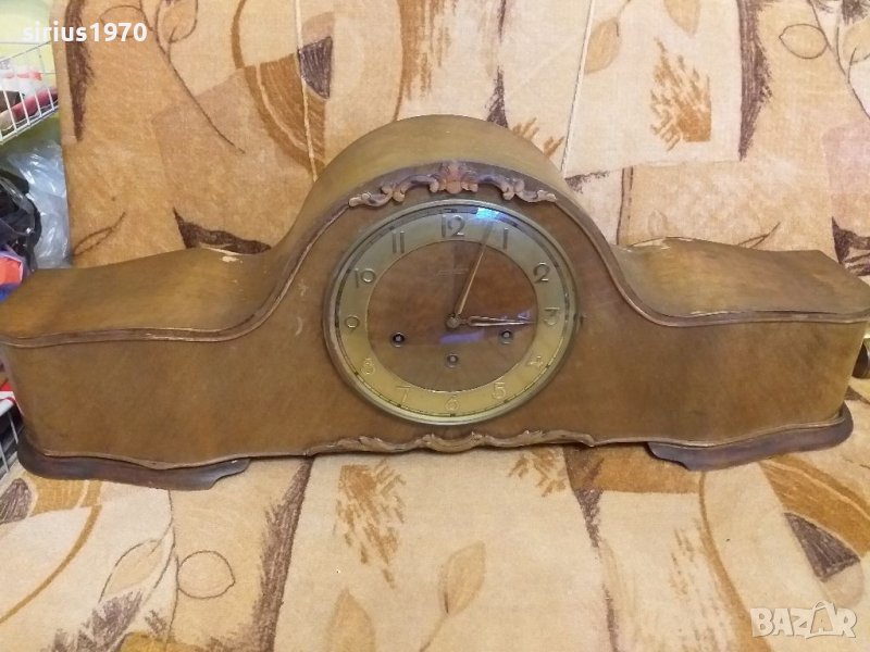 Каминен часовник юнгханс работещ четири четвърти, снимка 1