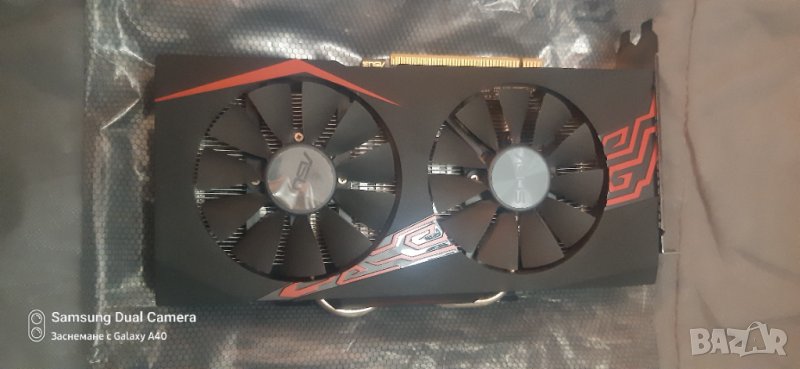 Asus rx 470 4gb led ,като gtx1060 3gb,ползва се за игри на високи настройки , снимка 1