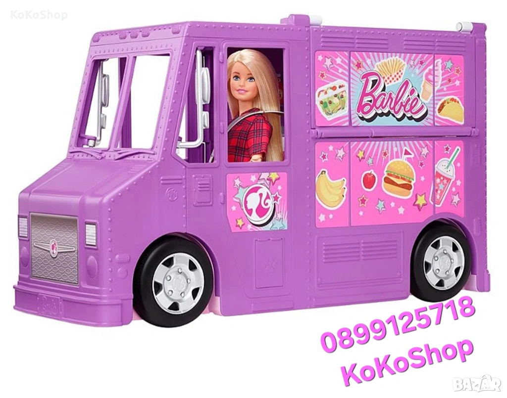 Барби камион за храна/Барби кулинарен камион, снимка 1