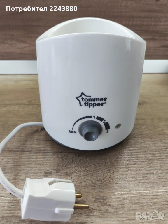 Продавам в добро състояние електрически нагревател Tommee Tippee за шишета и бурканчета, снимка 1