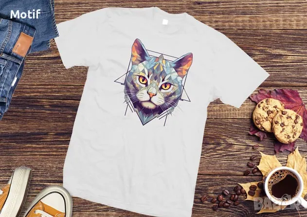 Тениска с котка КОТКА Американска късокосместа / American shorthair cat, снимка 1