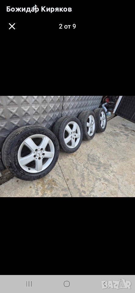 Mercedes Benz Джанти с гуми , снимка 1