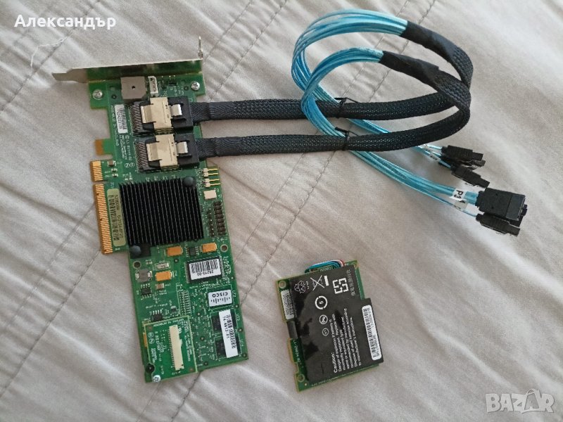 Рейд контролер lsi megaraid sas/sata 8708em2, снимка 1