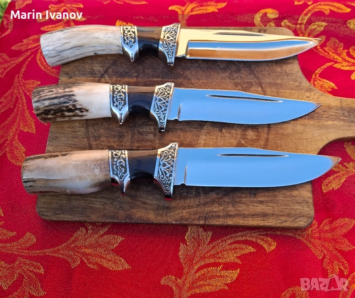 Ръчно ковани ножове стомана 4х13 и 440ц качество на 100% , снимка 1