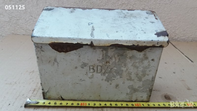 соц. реликва БДЖ подвижен пепелник , снимка 1